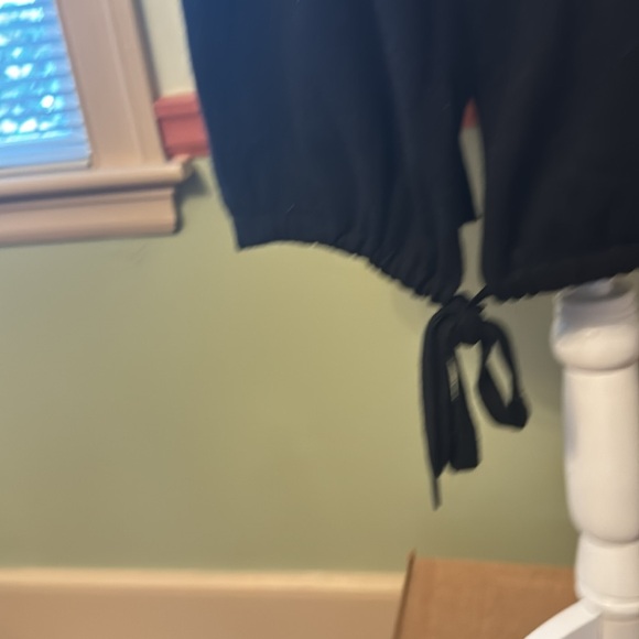 SKULL CASHMERE EASTON WOMENS OPEN FRONT BLACK HOODED CARDIGAN.   NWOT
Size M - Picture 4 of 11